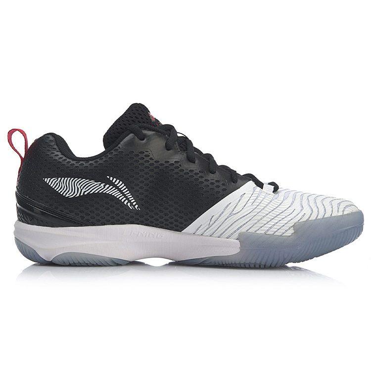 Li Ning RangerTD Нескользящие Износостойкие Поддерживающие Низкие Бадминтонные Кроссовки Унисекс Черные AYTP015-2