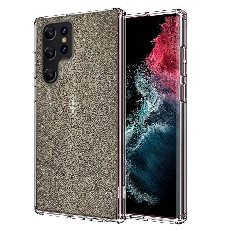 It looks like Real Snake Skin Capa Phone Case For Samsung S26 Ultra S25 Edge Galaxy S23 S21 S20 S24 FE S22 S10 Plus Cover Clear