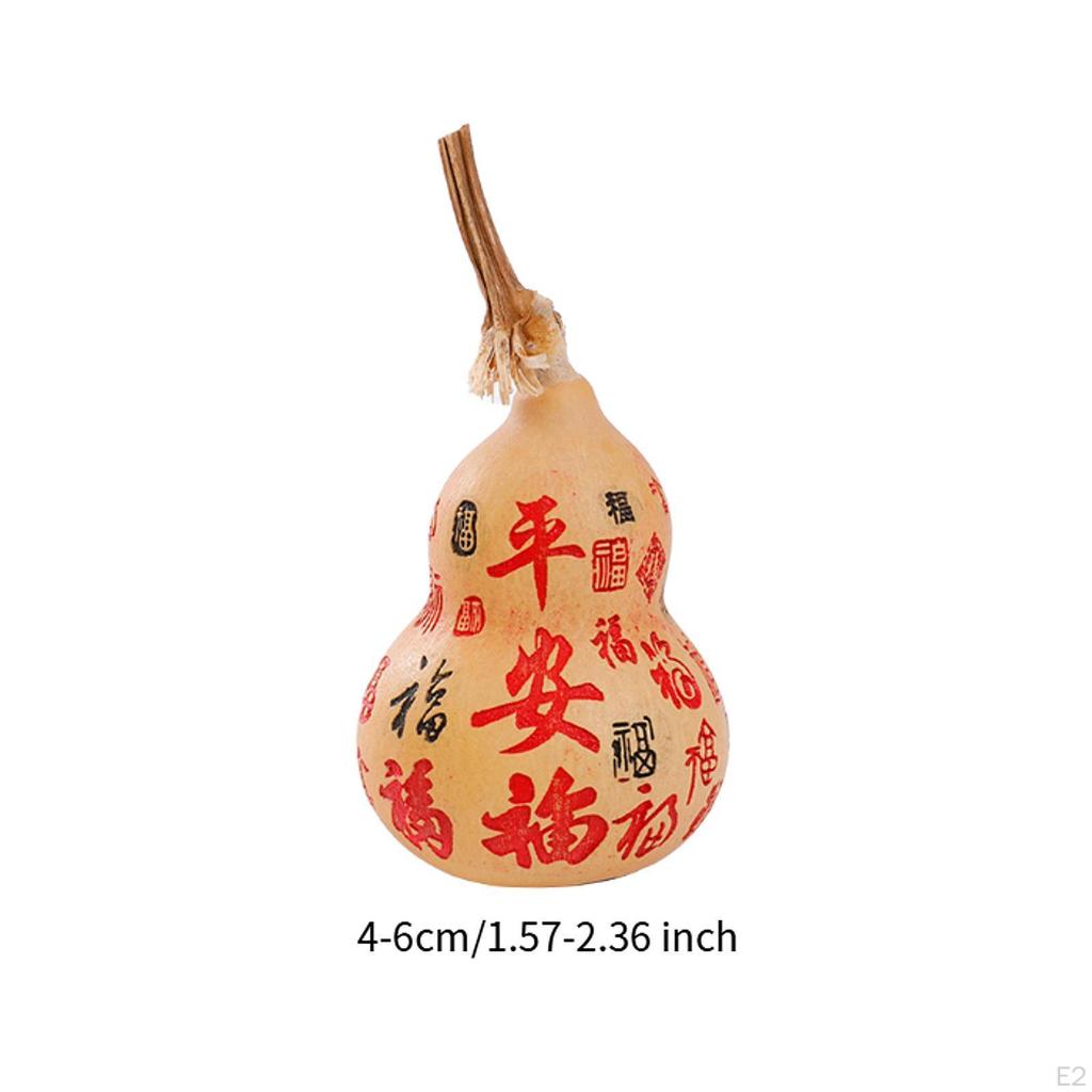 Gourd Figurine Desktop Centerpieces Adornment Ideal Gift Decorative Chinese Crafts Fengshui