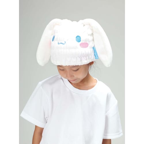 Skater TOC11-A Absorbent, Quick-Drying Towel Cap, Hair Drying Towel, Sanrio Cinnamoroll Design, for Boys and Girls