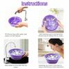 Silicone Ice Bath Washbasin Foldable Ice Washbowl Portable Ice Bath Tub Bucket  for Women Girls