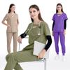 Women's Quick-drying Plus Size Hospital Scrub Suit Nurse Uniform Doctor Work Uniform