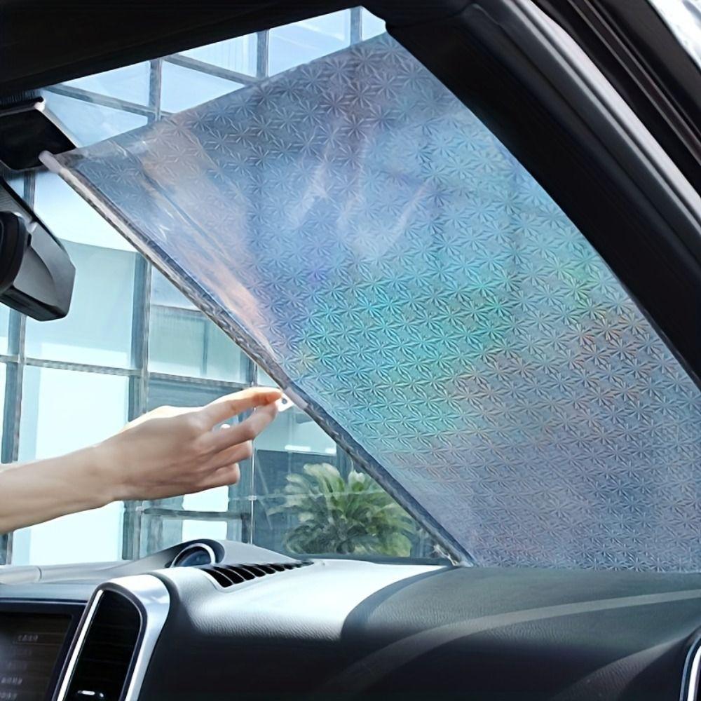 Retractable Car Sun Block Shutter Glare Guard Car Telescopic Curtain Automobile