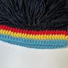 New Arrival Rasta Wig Cap Unisex Hip Hop Braided Cosplay Party Beanie Hat Jamaica Handmade Cap Reggae Dreadlocks Africa Roots Wig