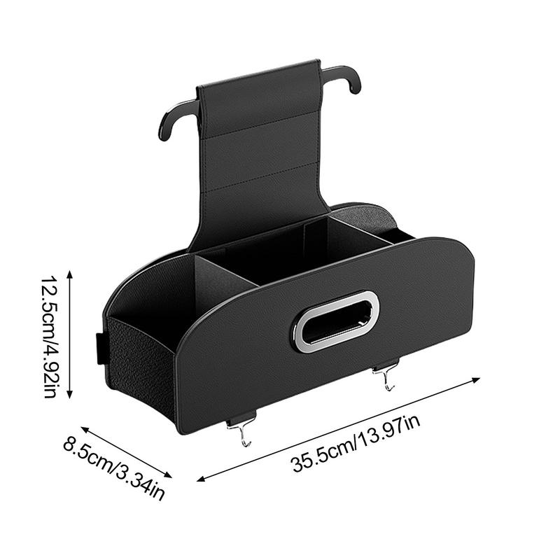 Ящик для хранения подголовника автомобиля Многофункциональный держатель-органайзер для заднего сиденья автомобиля Ящик для хранения на спинке сиденья автомобиля Салон автомобиля для транспортных средств
