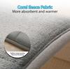 Набор ковриков для ванной 5 штук - Коврик для ванной с эффектом памяти Коврики для туалета Сильно впитывающие Нескользящие Ультрамягкие Легко чистить