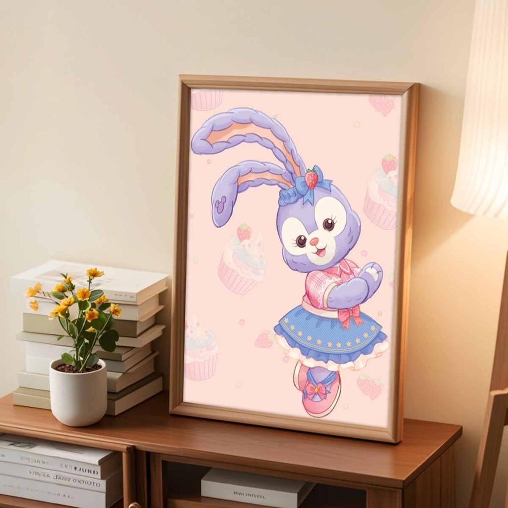 DIY Diamond Painting A Cute Little Rabbit Cross Stitch Kit Mosaic Art Diamond Painting Full Circle Diamond Home Decoration