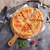 Durable 6/7/8/9/10 Inch Bamboo Pizza Tray Kitchen Tool New Stone Cutting Wooden Pizza Board Baking Tray Cake Bakeware