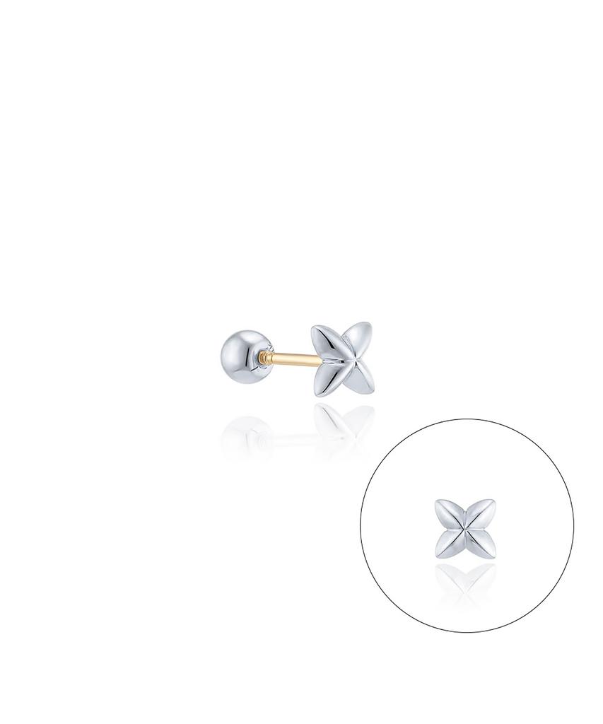 Пирсинг Lloyd Edge Flower из 14-каратного золота Lpfp3039G