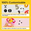 20x2mm Round Magnets with Adhesive Backing Flexible Self Adhesive Magnetic Dots Flexible Magnet Sheets Refrigerator Magnet DIY