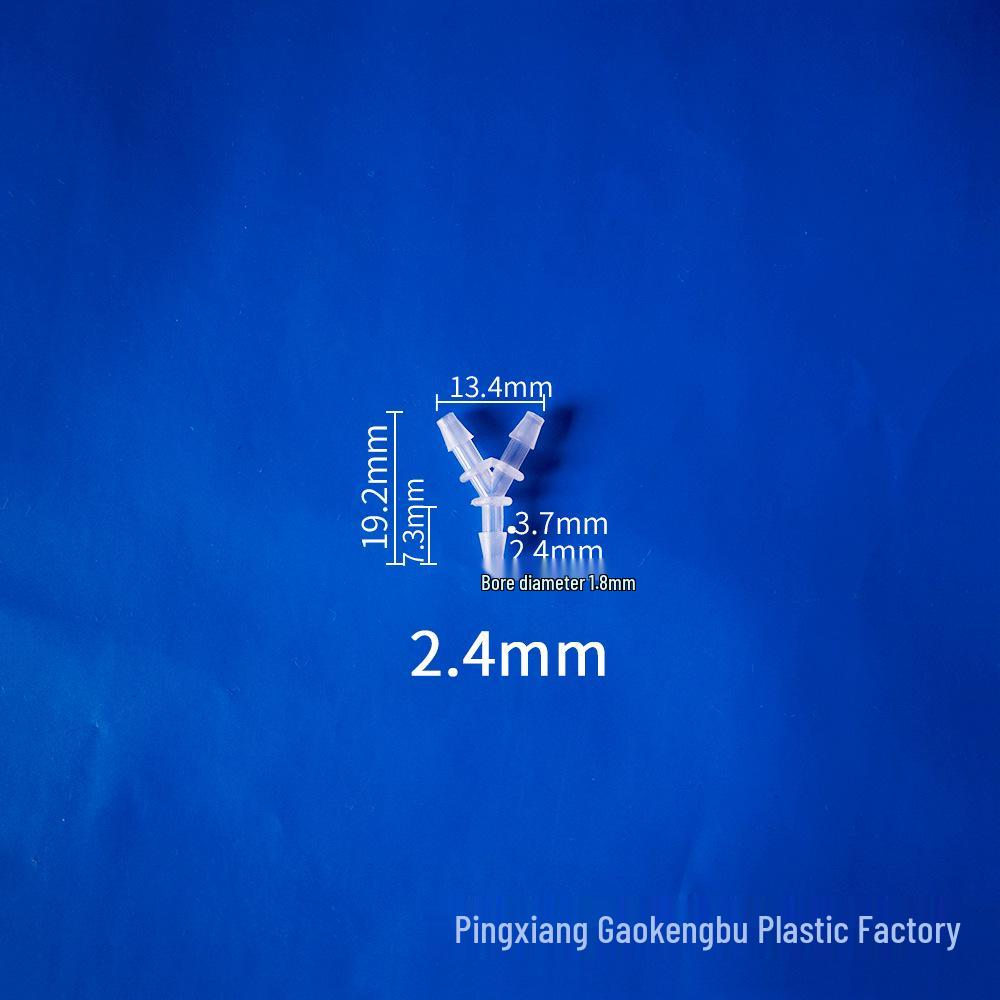 Y-Type Tee Pagoda Rubber Hose Connector for Household Appliances