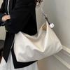 Casual Commuting Large-capacity Brown Bag Women's 2025 New Popular Versatile Messenger Bag Fashionable Shoulder Tote Bag