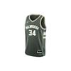 X NBA Youth Giannis Antetokounmpo Quick-Dry Breathable Basketball Jersey Kids Jerseys Green 3Z2B7BX2P00-BCKGA
