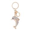 Elegant Rhinestone Dolphin Keychain - Perfect Bag & Car Accessory Gift