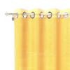 Eyelet Curtain 135x250 Cm ALIX Radiant Yellow, by Soleil D'ocre