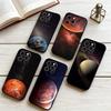 Восемь планет в космосе Чехол для телефона Силиконовый Мягкий Для IPhone 17 16 15 14 13 12 11 X XR Plus Pro Max Plus