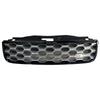 Compatible with 2020 Land Rover Discovery 5: Black Edge Silver Mesh Front Bumper Grille LR142423
