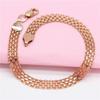 Starry Favo Russian 585 Purple & Rose Gold Lace European High-End Jewelry