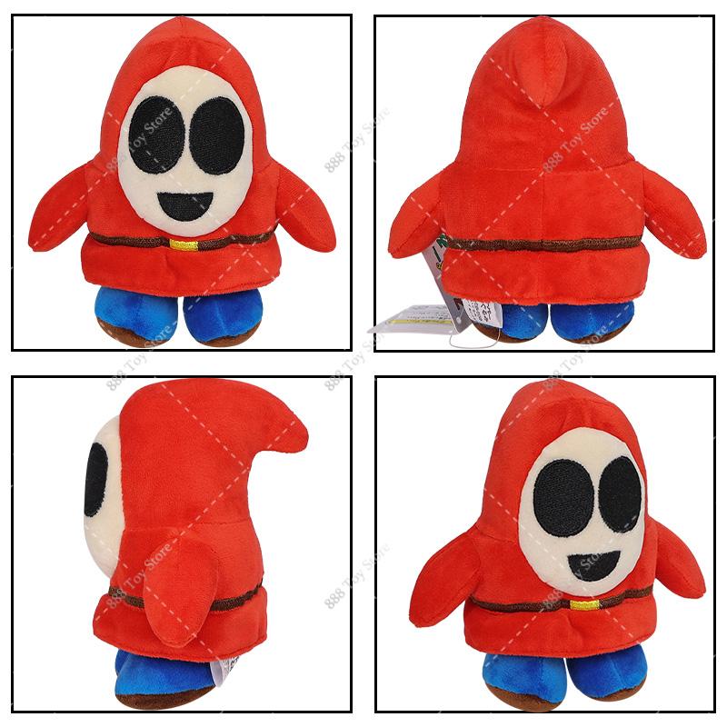 Mario Plush Bullet Bill Toys Anime Plushie Shy Guy Baby Wario Waluigi Yoshi Bob-omb Buddy Toad Stuffed Peluche Kids Dolls Gifts