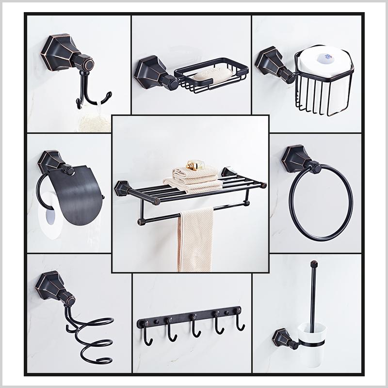 Toilet Brush Holders European Brass Chrome Plated Bathroom Products Toilet Brush In Cleaning Brushes Bathroom Accessories 93009