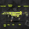 Конструктор Военный MP5 Kriss Vector Автомат Мини-размер Строительные блоки DIY Оружие Микро-кирпичи Игрушка Ребенок Мальчик Подарок на День Рождения