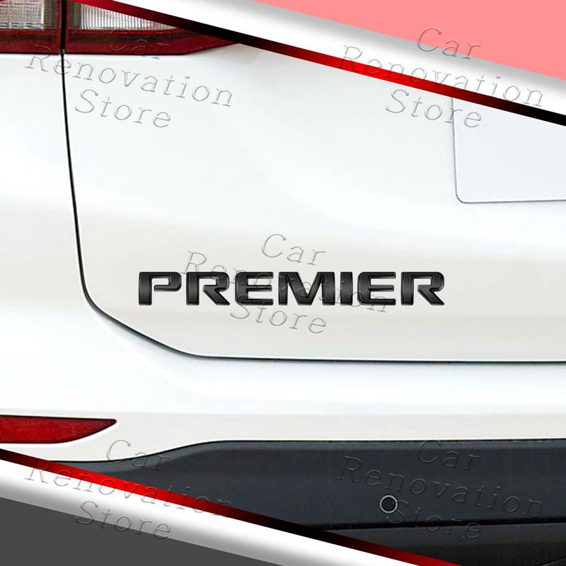 3D Металлическая Наклейка Логотип Буква Premier для Стайлинга Автомобиля Наклейка на Задний Багажник Крыло Боковой Значок Декор Для Chevrolet Captiva Colorado Cruze Malibu