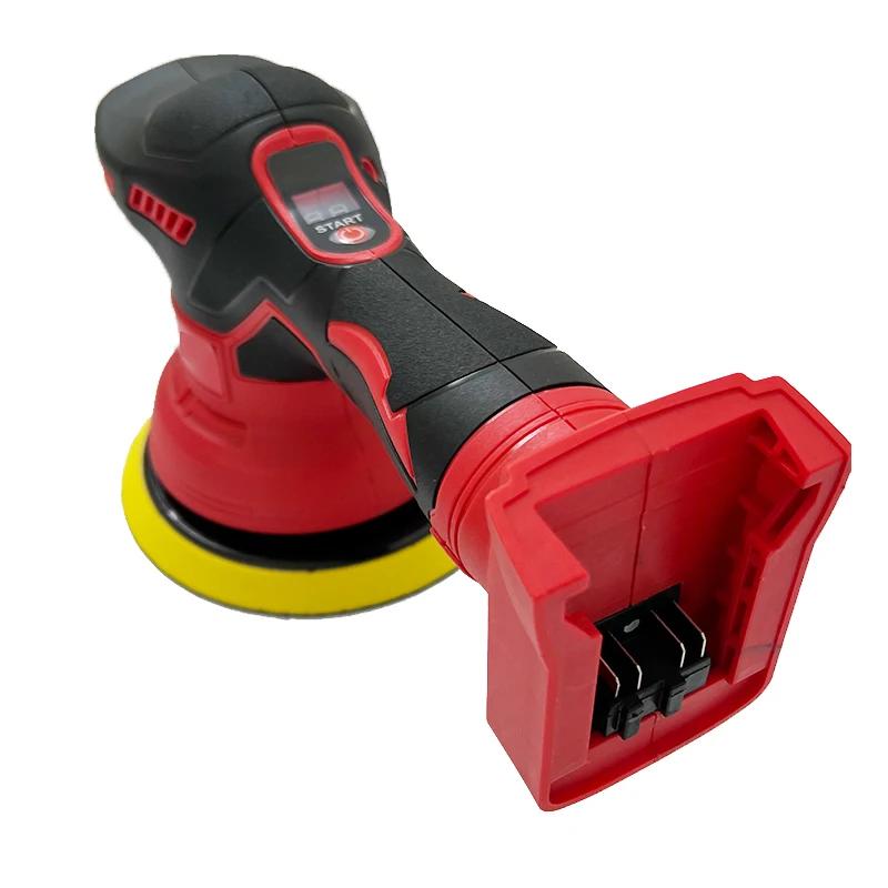 Для аккумуляторной полировальной машины Milwaukee 8 скоростей Цифровой дисплей Электрическая полировальная машина Автомобильная машина для вощения и полировки 18 В Литиевая батарея