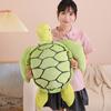 Cartoon Turtle Plush Toy Cute Green Stuffed Animals Tortoise Plushies Doll Pillow Kawaii Soft Kids Baby Accompany Toys Gifts