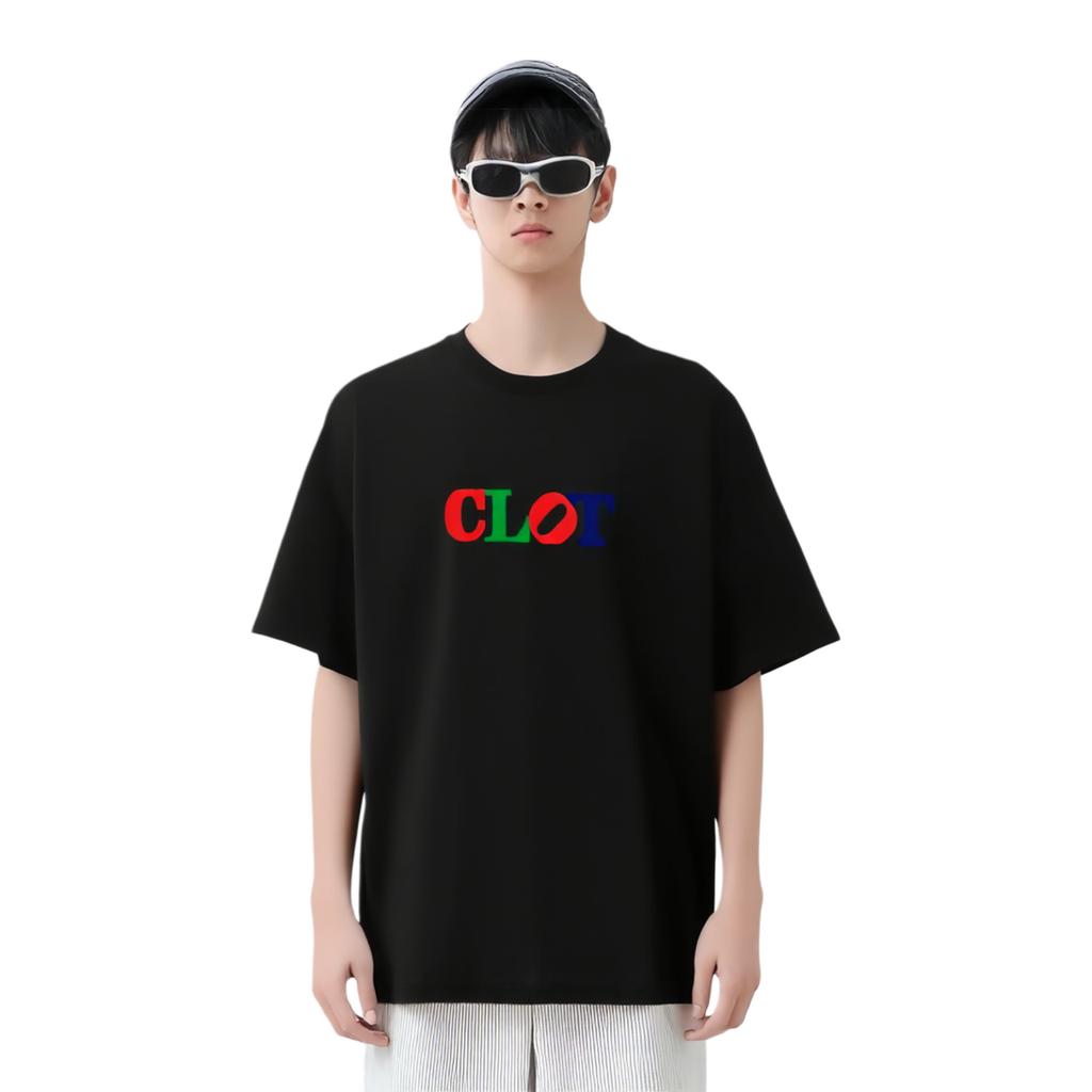 CLOT SS23 From Dusk Till Dawn T-Shirts Men's Black Crew Neck Moderate CLTE23S10006-BK