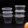 Disposable Round Plastic Food Containers with Lids