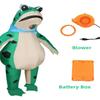 Inflatable Frog Costume Funny Full Body Blow Up Cosplay Costume Suit for Adult Halloween Party Costume for Adult Role Play