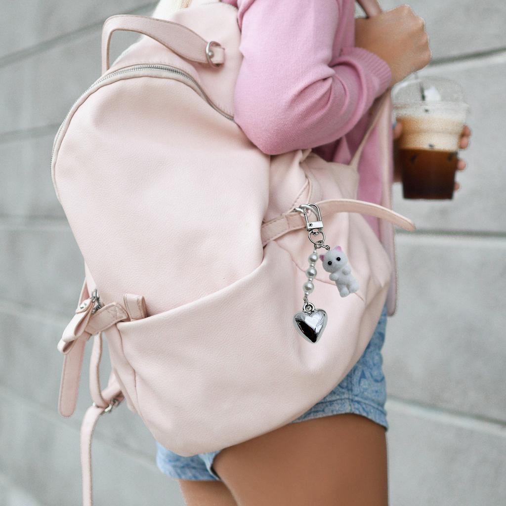 Милое сердце стекающийся брелок с изображением кота, подвеска, милые подвески, украшения, брелок для ключей, подвеска для кошелька, сумки, рюкзака, сумки