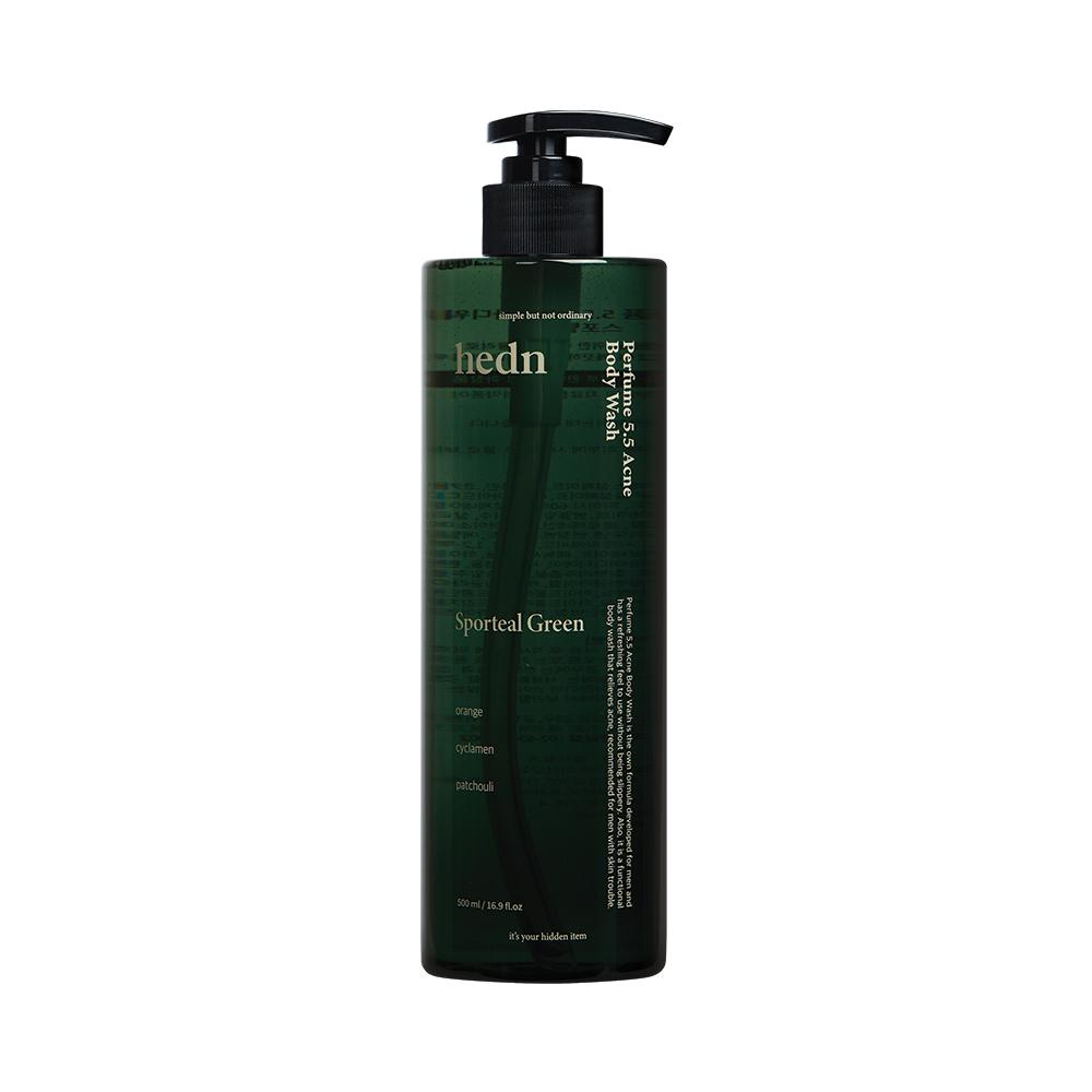 Hidden Perfume 5.5 Acne Body Wash 500ml Sportil Green and 2 Other Types (choose 1)