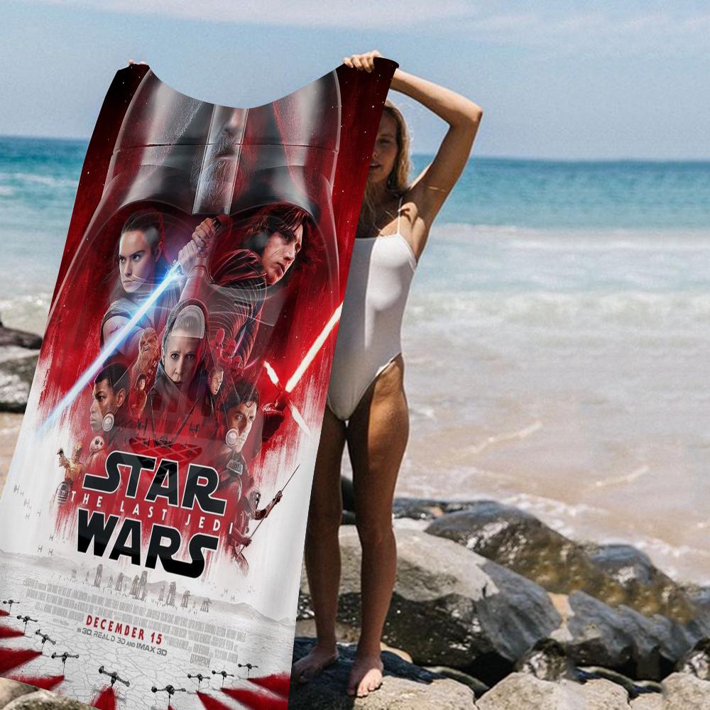 S-star W-wars Big Microfiber Beach Towels Quick Dry Towel Sand Beach Towels Pool Towel For Travel Swim Pool Yoga