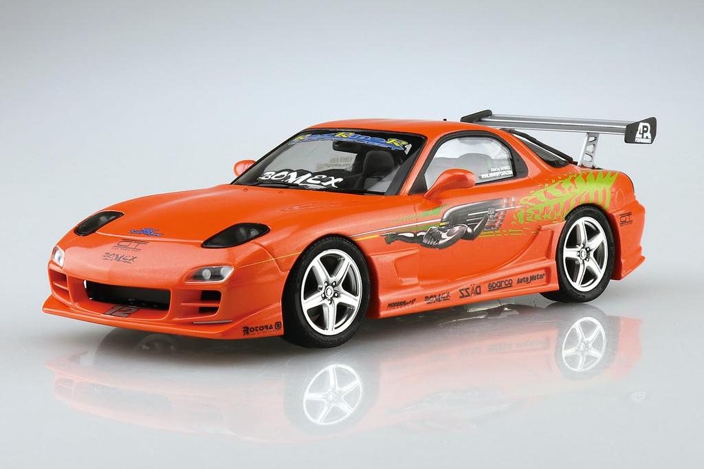 Aoshima Bunka Kyozai The Tuned Car 74 BOMEX FD3S Plastic Model (AOSHIMA) No. 1/24 RX-7 '99 (Mazda)
