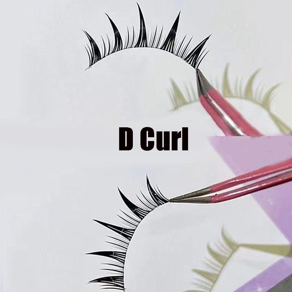 Japanese Wet Eye Lashes Thick Anime Fake Lashes Women's Beauty False Eyelashes for Comic Cosplay