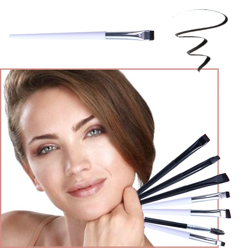 Make Up Tool Liner Brow Brush Flat Eyebrow Brush Angled Fine Eyeliner Brushes Blade Makeup Brushes