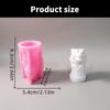 Силиконовые формы для свечей в виде 3D головы волка, термостойкие, для свечей, мыла, домашнего декора, цемента, гипса, силиконовые формы