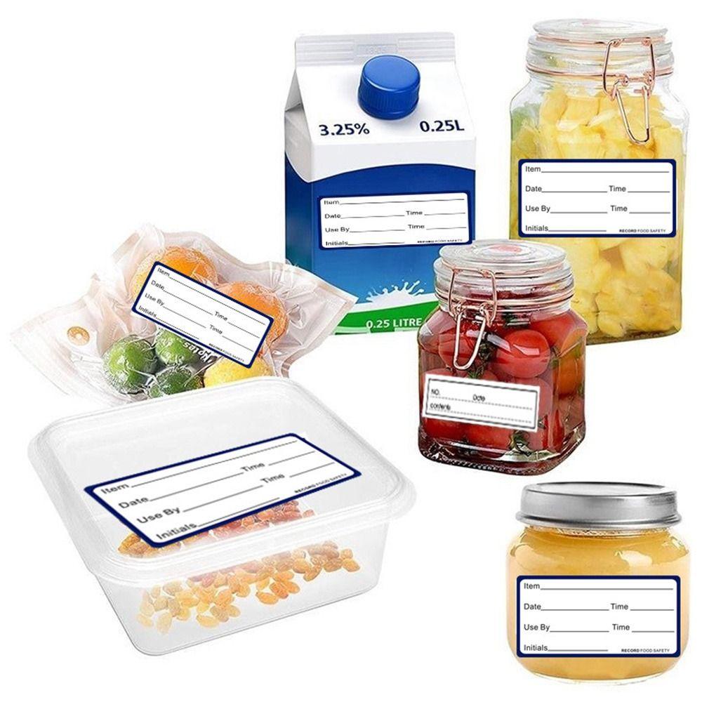 Морозильник для продуктов Холодильник Наклейки для продуктов Кухонная наклейка Дата Содержание Этикетка для хранения продуктов