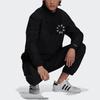 adidas Мужские спортивные куртки Originals Trefoil Deconstructed Logo, черные H37740