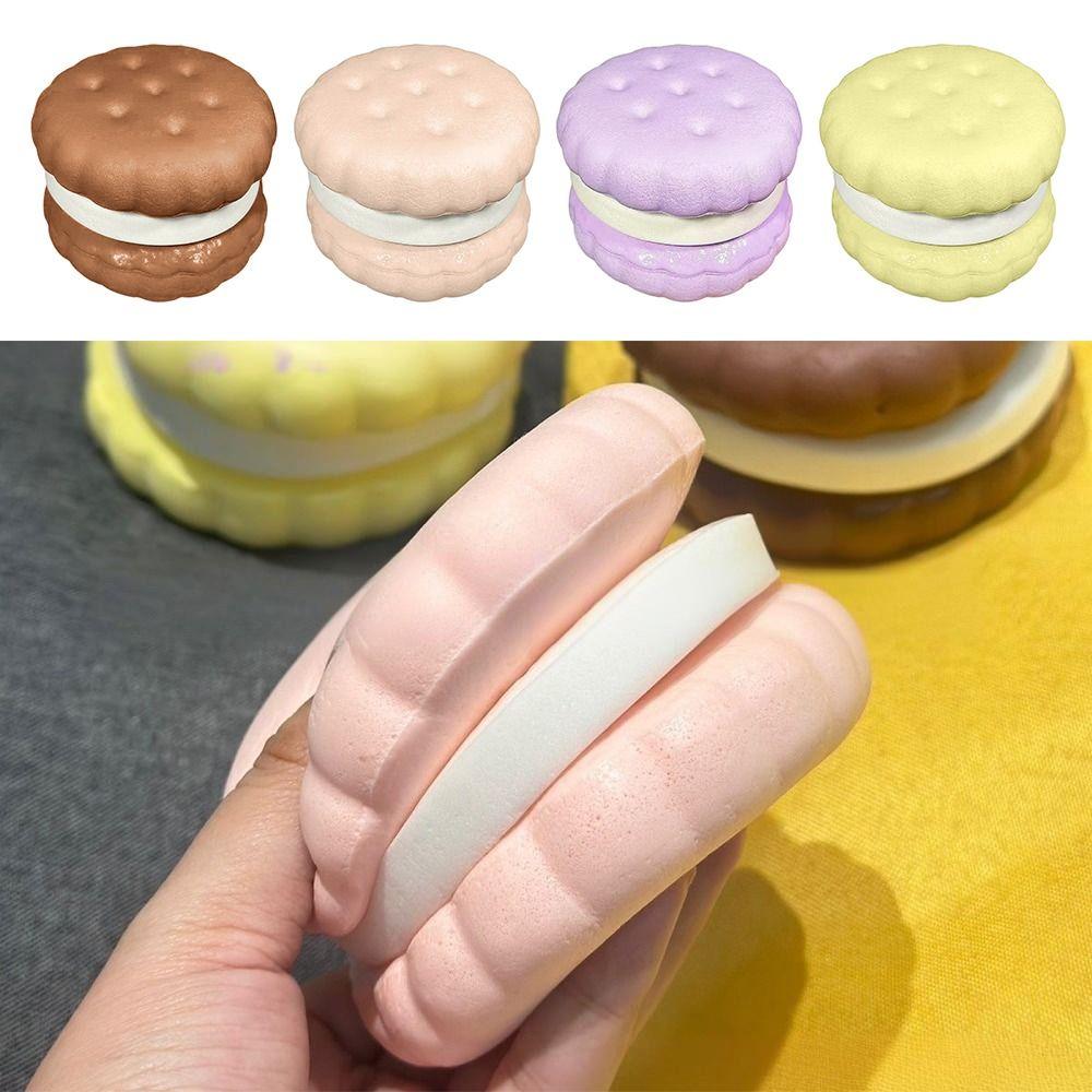 Soft Slow Rising Toy Stress Relief Simulation Biscuit Creative Stress Relief Toy for Adults Gift