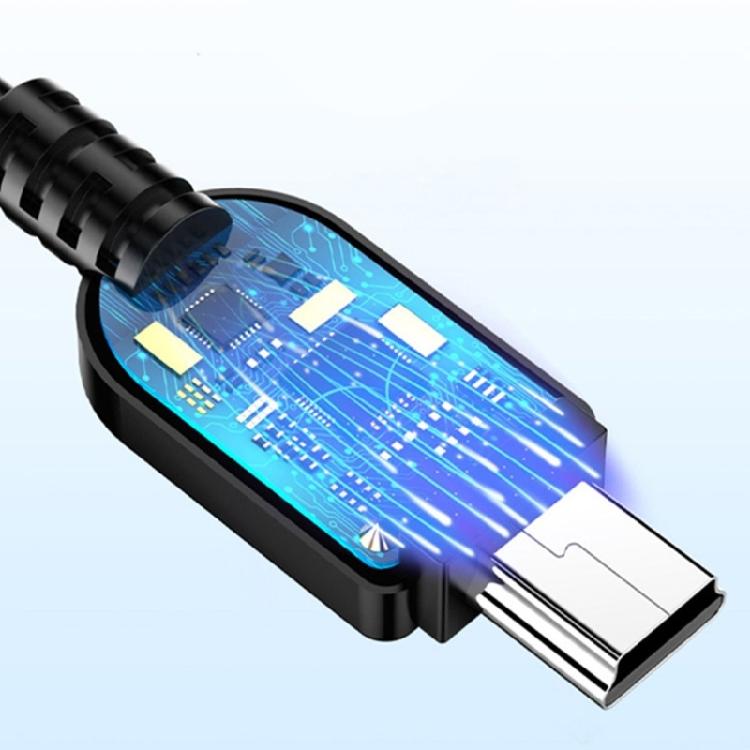 2.62 фута Длинный USB на Mini USB Кабель питания Провод с Трапециевидным Т-образным разъемом для Быстрой зарядки и Синхронизации данных