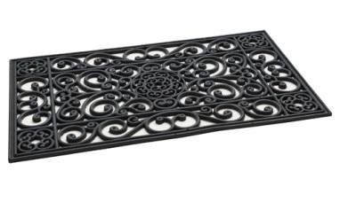 Iron Matt Black Doormat 1 45*75Cm - Wycier 61197
