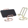 4PCS Wrought Iron Mobile Phone Holder Portable Desktop Multi Function Reading Display Stand