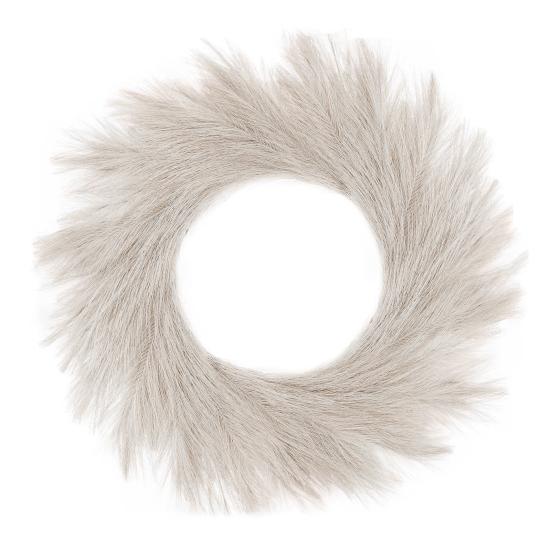 Искусственный венок из пампасной травы, настенные крепления для входной двери, гирлянда для DIY, центральная композиция, цветочная композиция, домашний декор