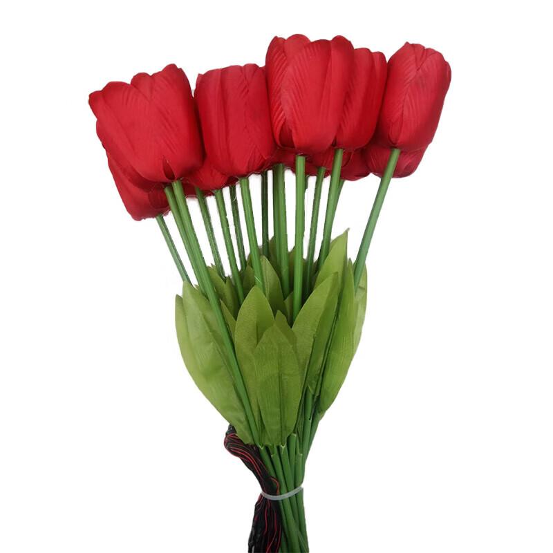 Beigong 2W LED Tulip Outdoor Garden Stake Lights (70cm, 20-Pack)