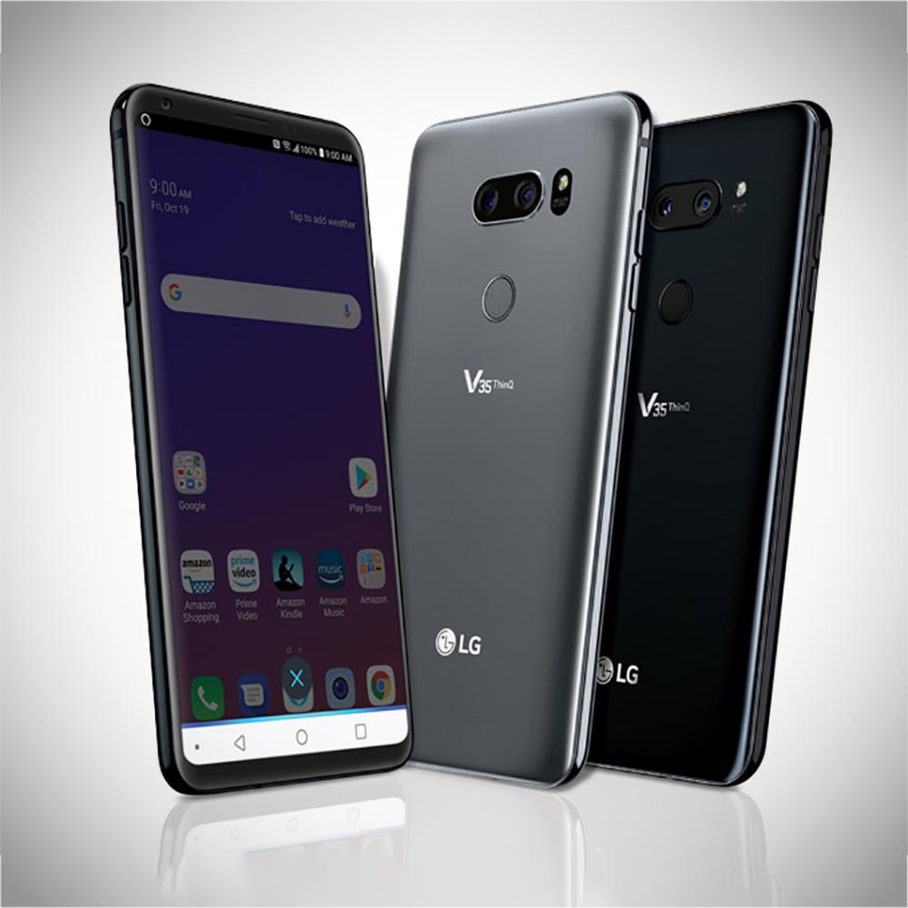 Восстановленный Оригинальный LG V35 6.0" 6 ГБ ОЗУ 64 ГБ ПЗУ Мобильный Телефон с 1 SIM