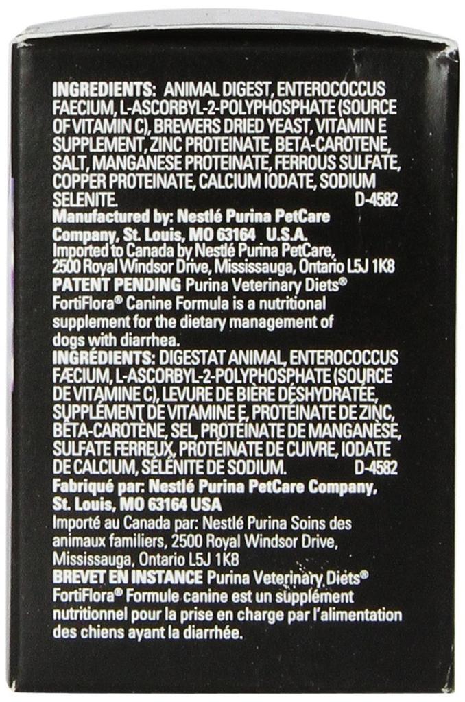 Purina Fortiflora Canine Nutritional Supplement Count от Purina Pet Care Box, 30 г/90 шт.