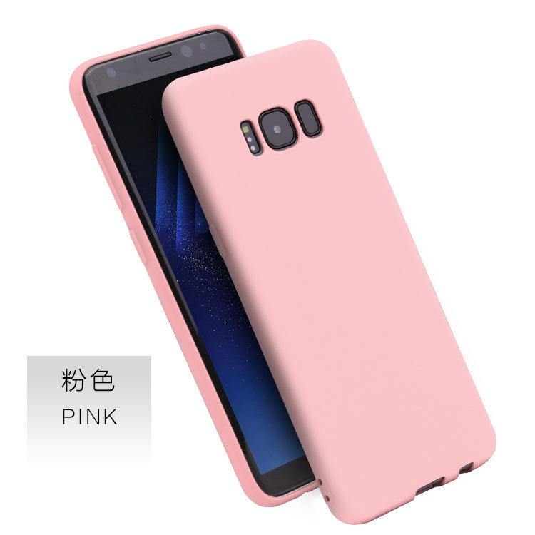 Применимо к чехлу для мобильного телефона Samsung S8, матовый чехол для Note 9, конфетного цвета, S11, противоударный чехол, полностью закрывающий, матовый ТПУ защитный чехол