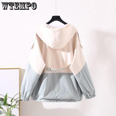 Спецодежда, куртка для девочек, весенне-осенняя одежда для учащихся младших классов, корейский стиль, свободная короткая верхняя одежда